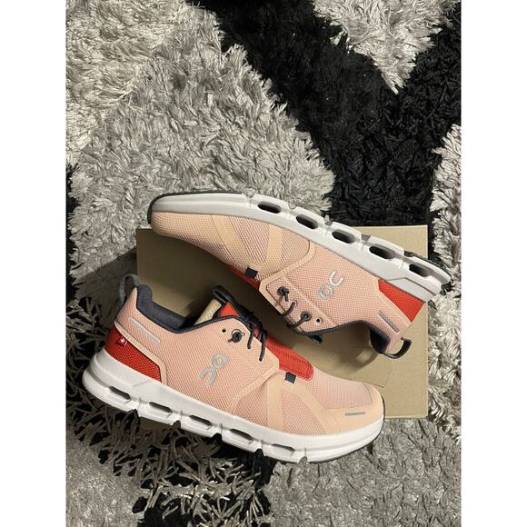 On Cloud Sky Rose Red Pink 3YD11440645 Size 5.5y/7W
